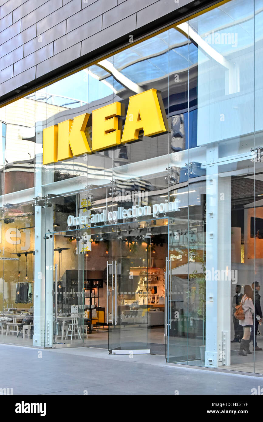 Ikea Order and Collection point within covered shopping mall in the  Westfield shopping complex at Stratford City East London Newham England UK  Stock Photo - Alamy