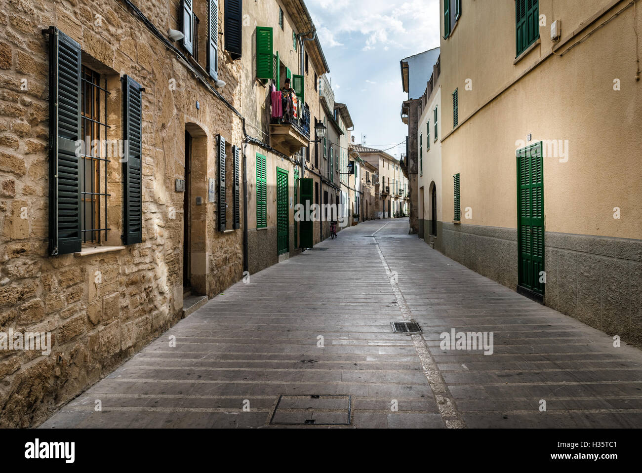 Street view in alcudia hi-res stock photography and images - Alamy