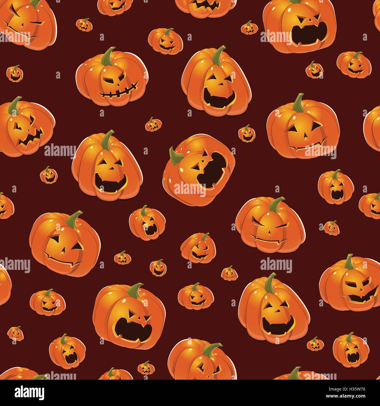 Halloween background with pumpkins Stock Vector Image & Art - Alamy