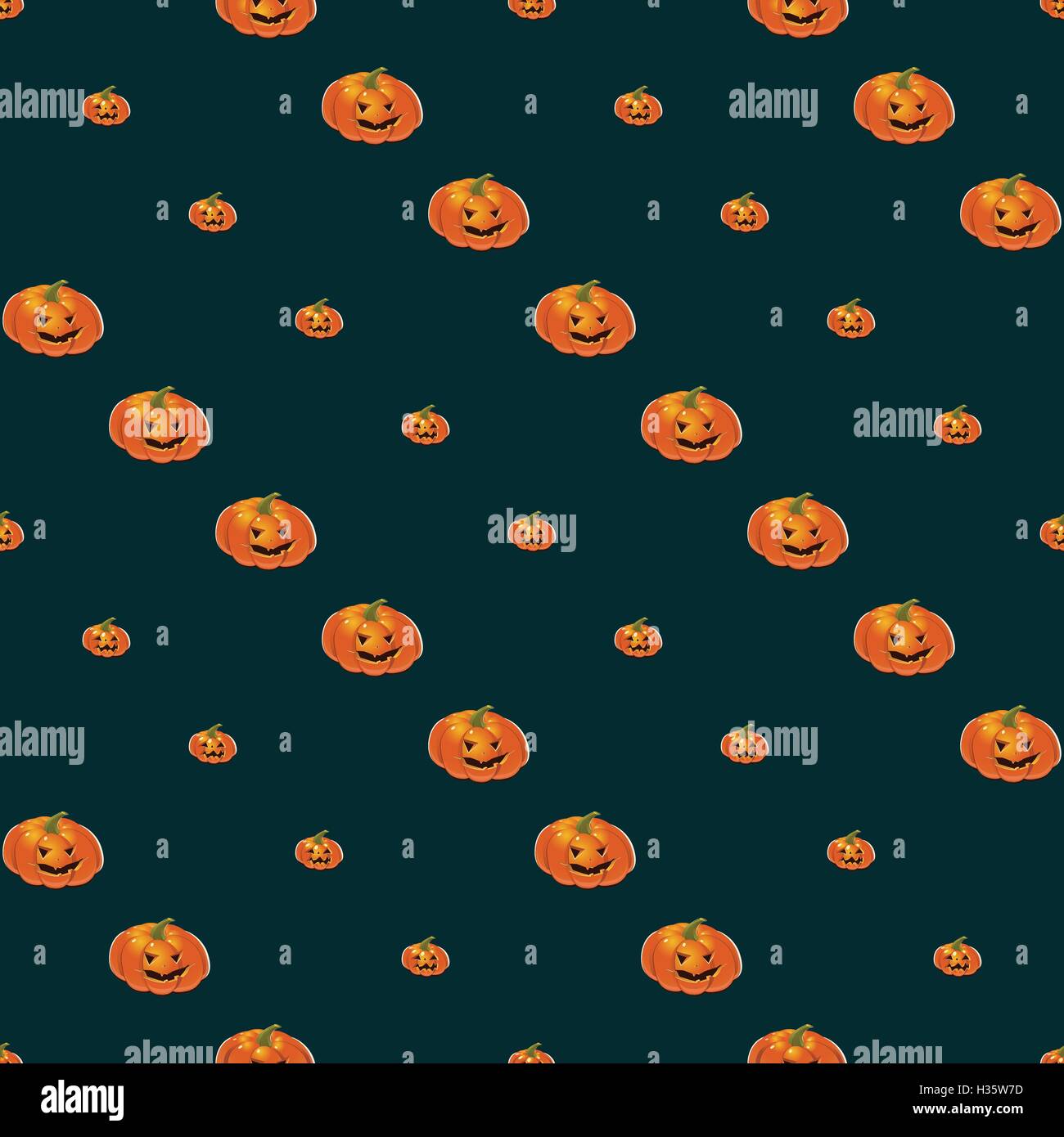 Halloween background with pumpkins Stock Vector Image & Art - Alamy