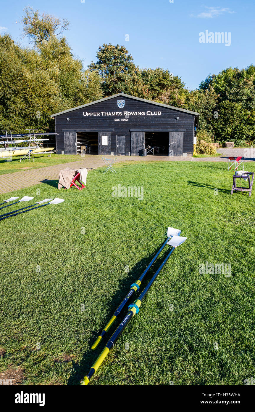 Boathouse of Upper Thames Rowing Club in HenleyonThames, Oxfordshire