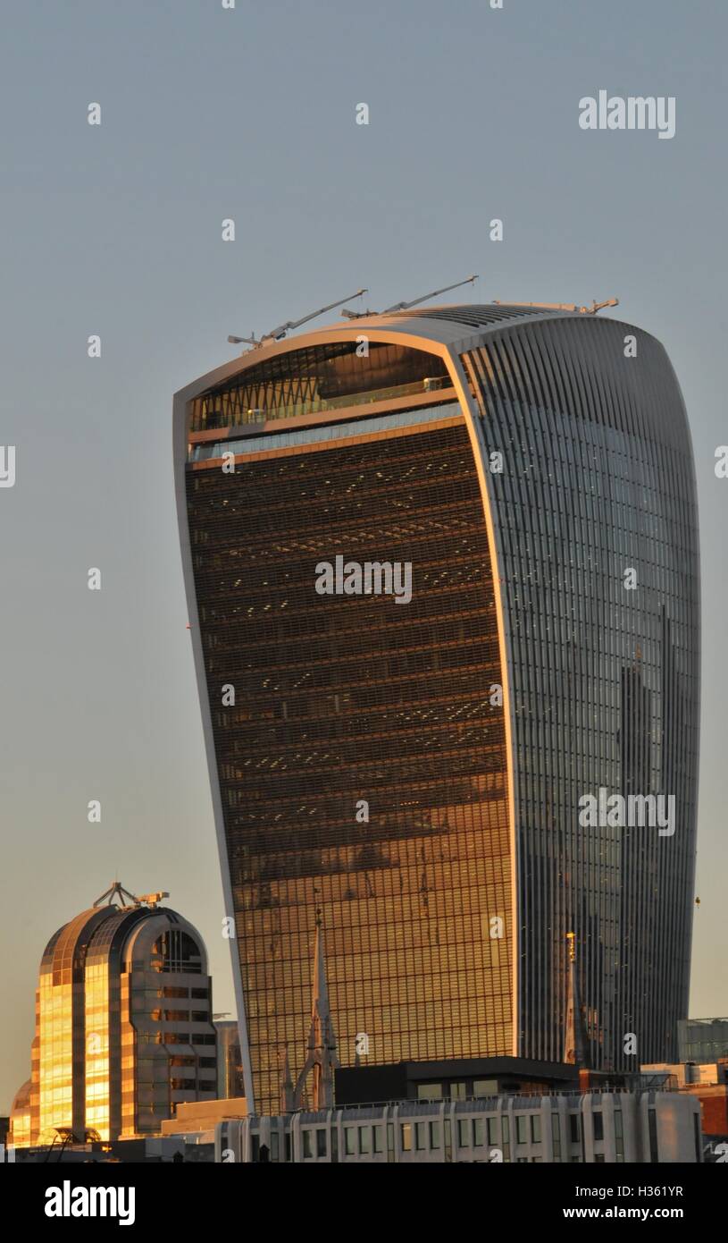 The Walkie Talkie Building, London, UK Stock Photo Alamy