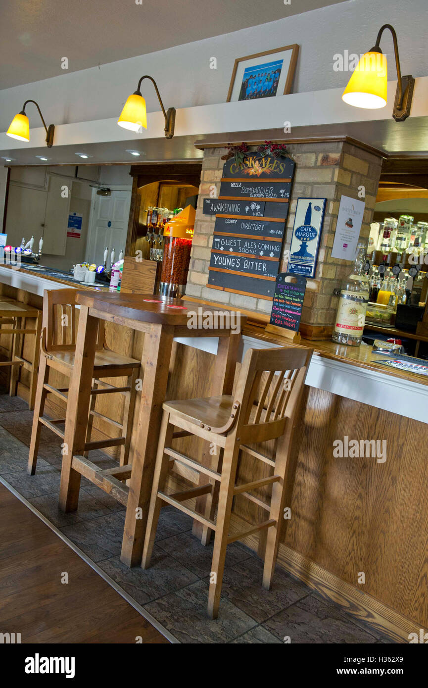 Barley Mow public house, Hartford, Huntingdon, Cambridgeshire, UK Stock