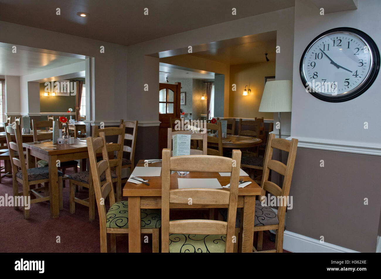 Barley Mow public house, Hartford, Huntingdon, Cambridgeshire, UK Stock