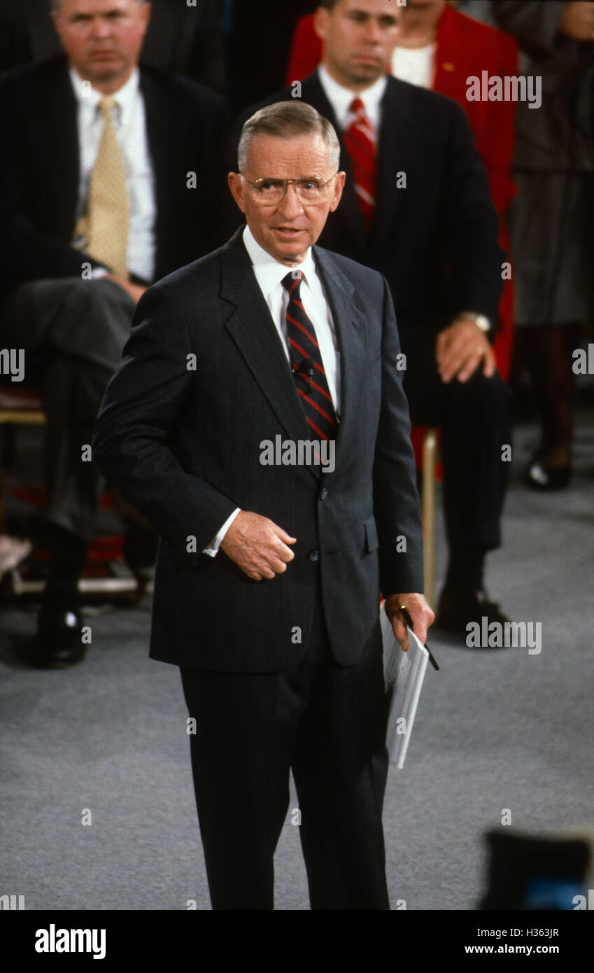 Richmond, Virginia, USA, 15th October, 1992 H. Ross Perot at the final ...