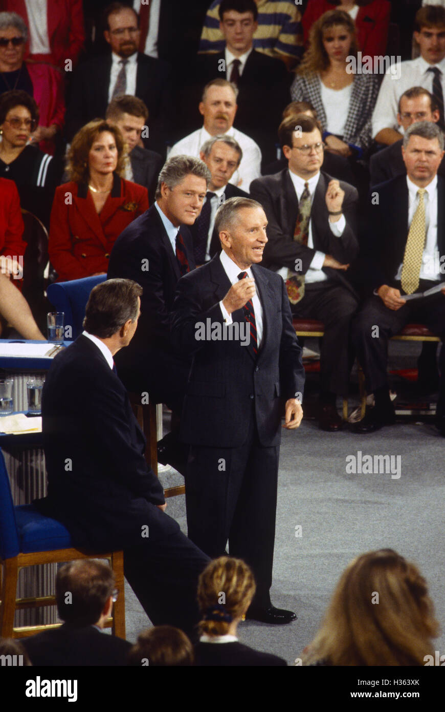 Richmond, Virginia, USA, 15th October, 1992 H. Ross Perot at the final ...