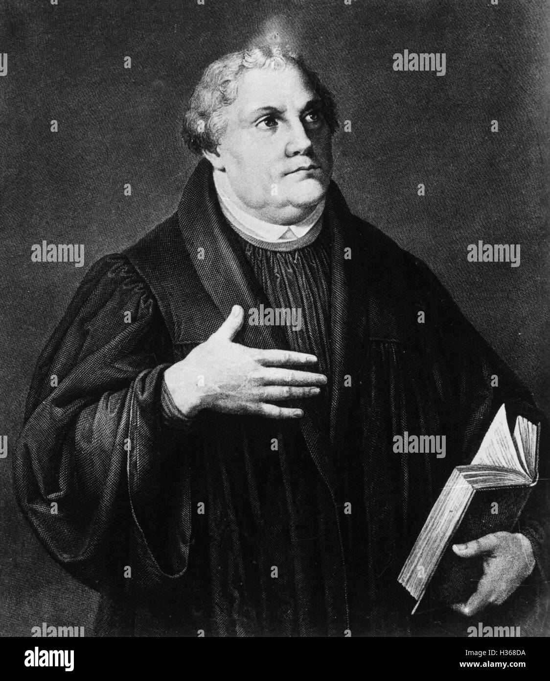 Painting bible Black and White Stock Photos & Images - Alamy