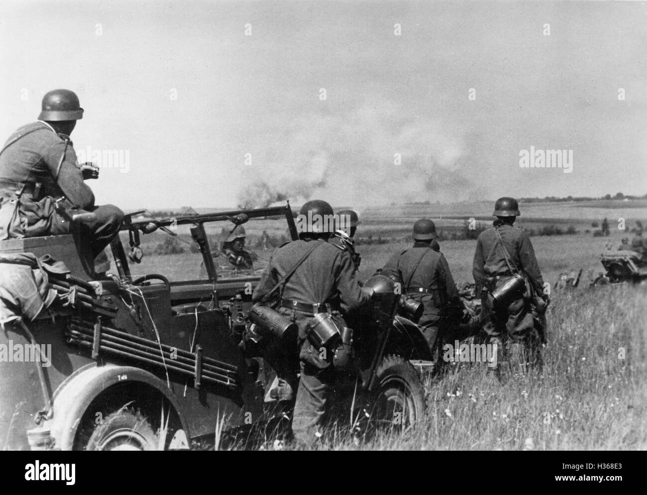 German soldiers on the Eastern Front, June 1941 Stock Photo - Alamy