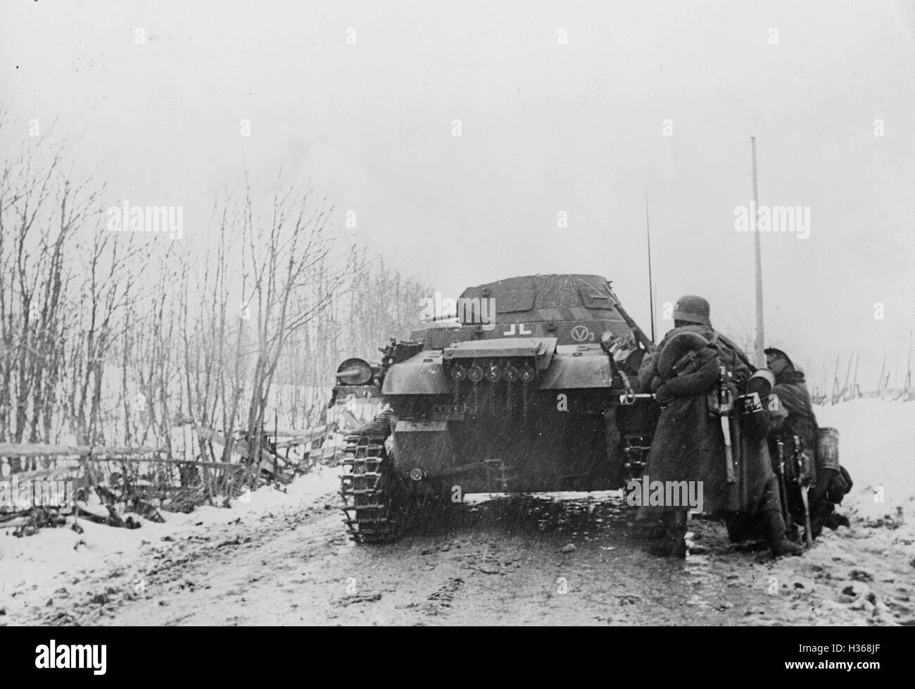German soldiers in southern Norway, 1940 Stock Photo