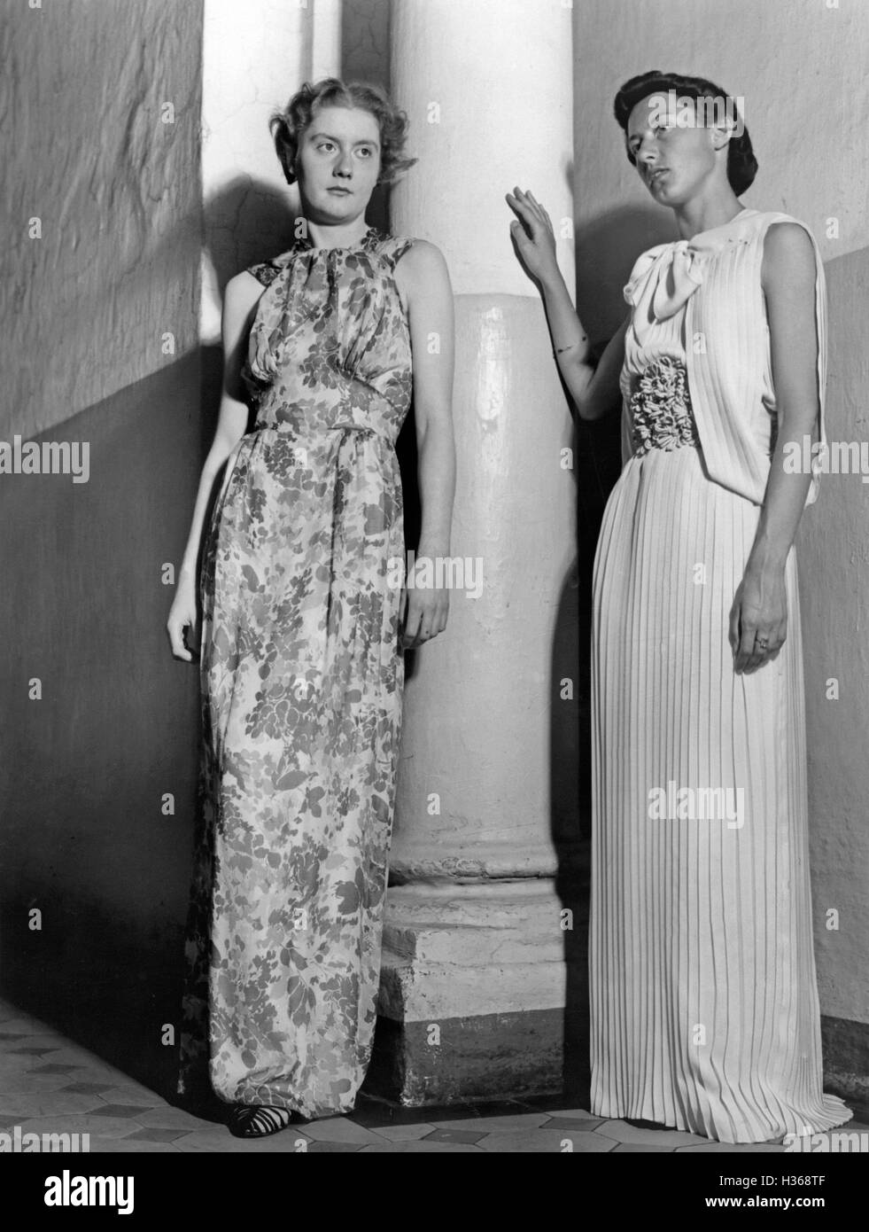 Dresses of the German Master School for Fashion in Munich, 1937 Stock Photo  - Alamy