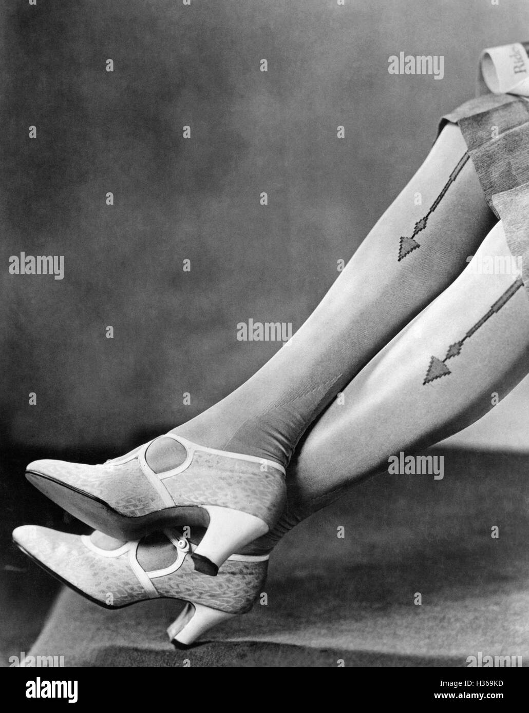Hosiery fashion, 1927 Stock Photo Alamy