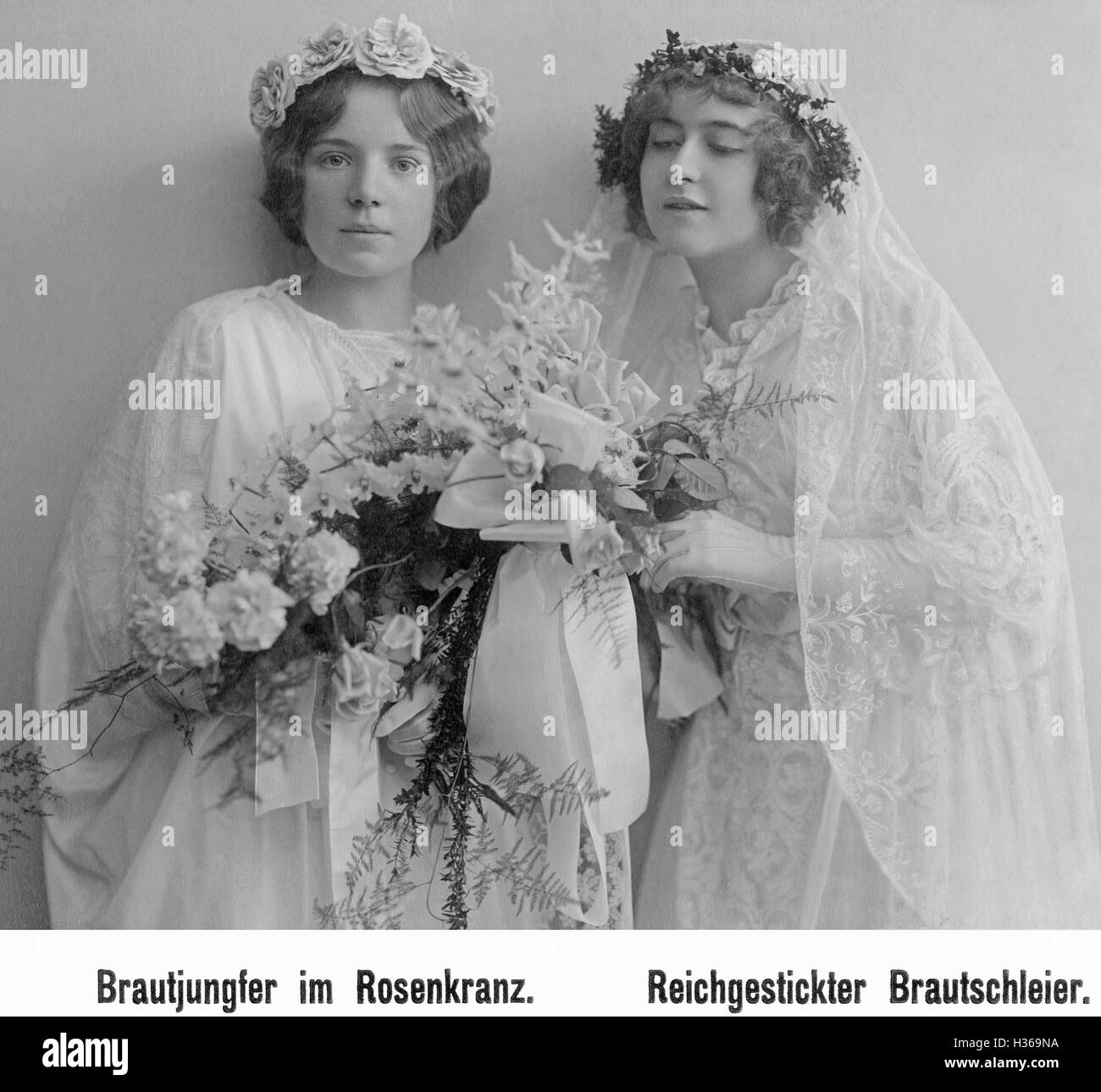 Bridal Fashion 1915 Stock Photo 122455910 Alamy