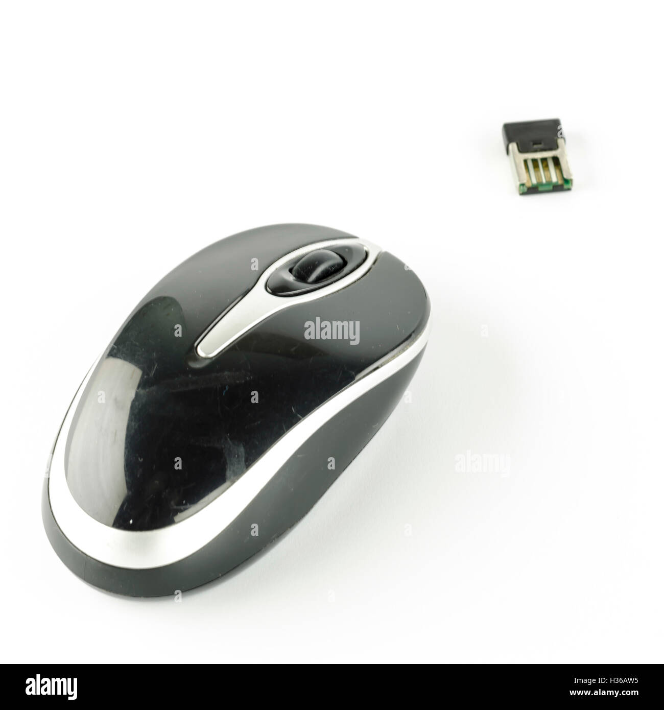computer wireless mouse Stock Photo - Alamy
