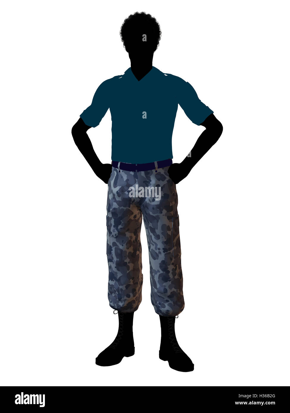 African american gi soldier hi-res stock photography and images - Alamy