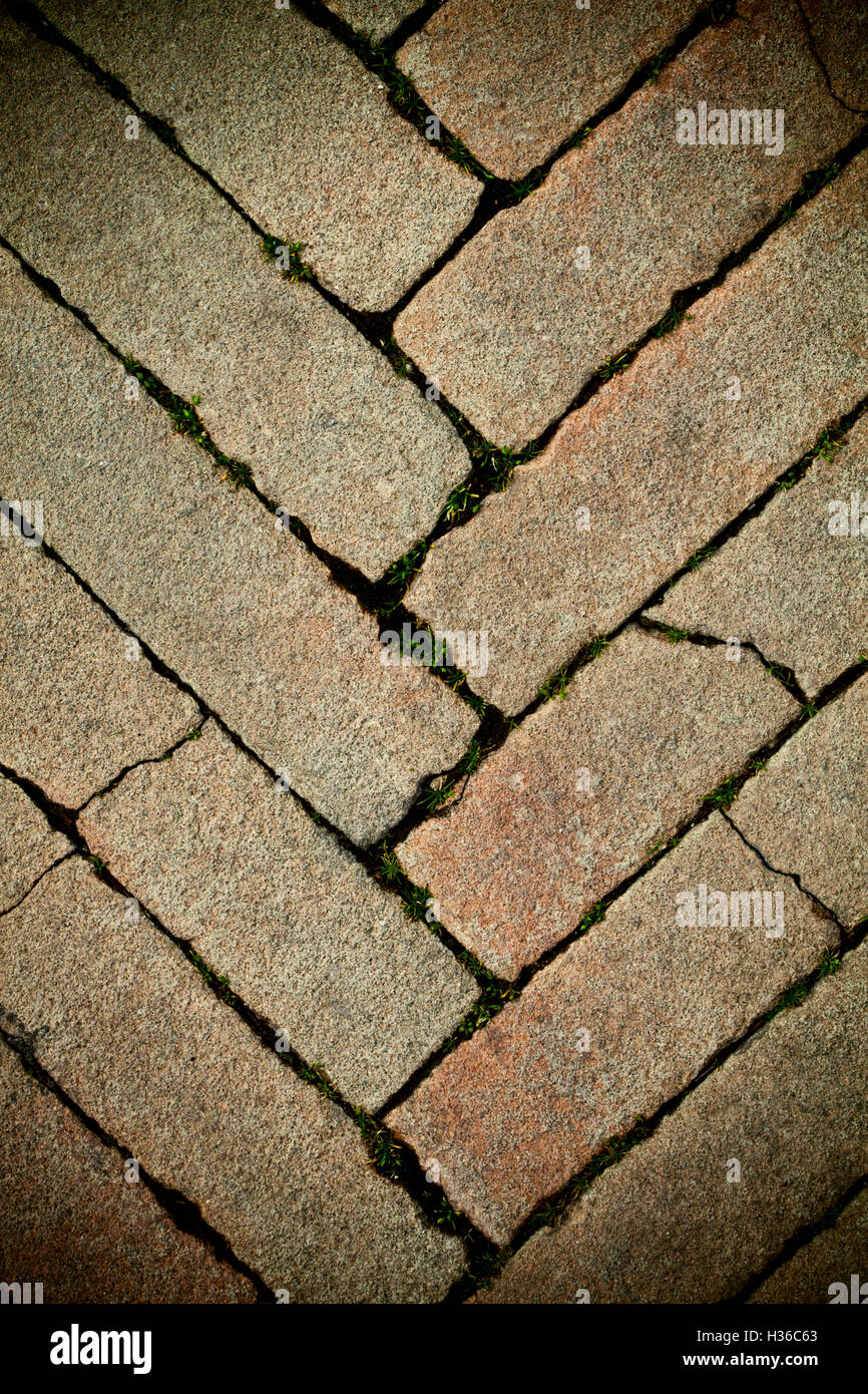 Foot Path Grey Grey brick wall tiling hi-res stock photography and images - Alamy