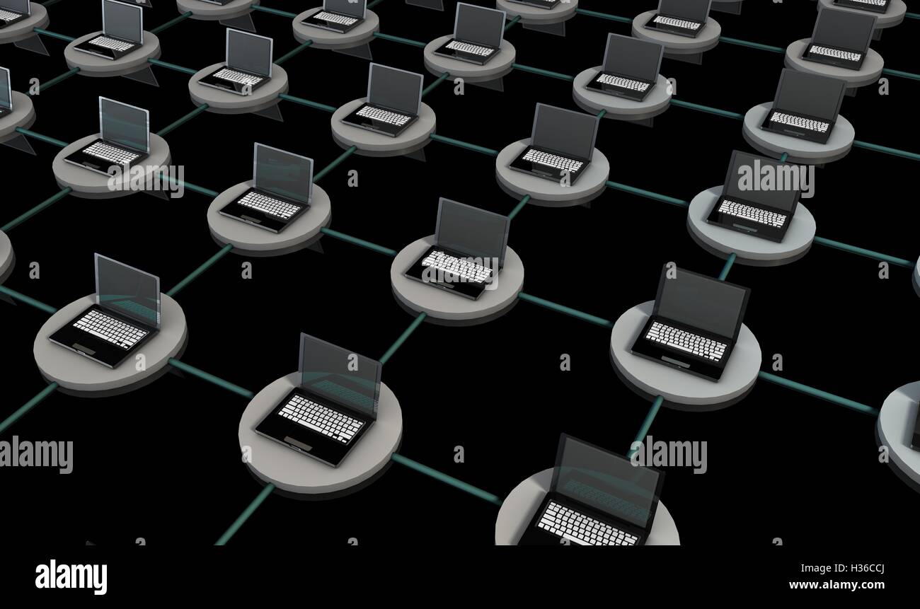 Network node hi-res stock photography and images - Alamy