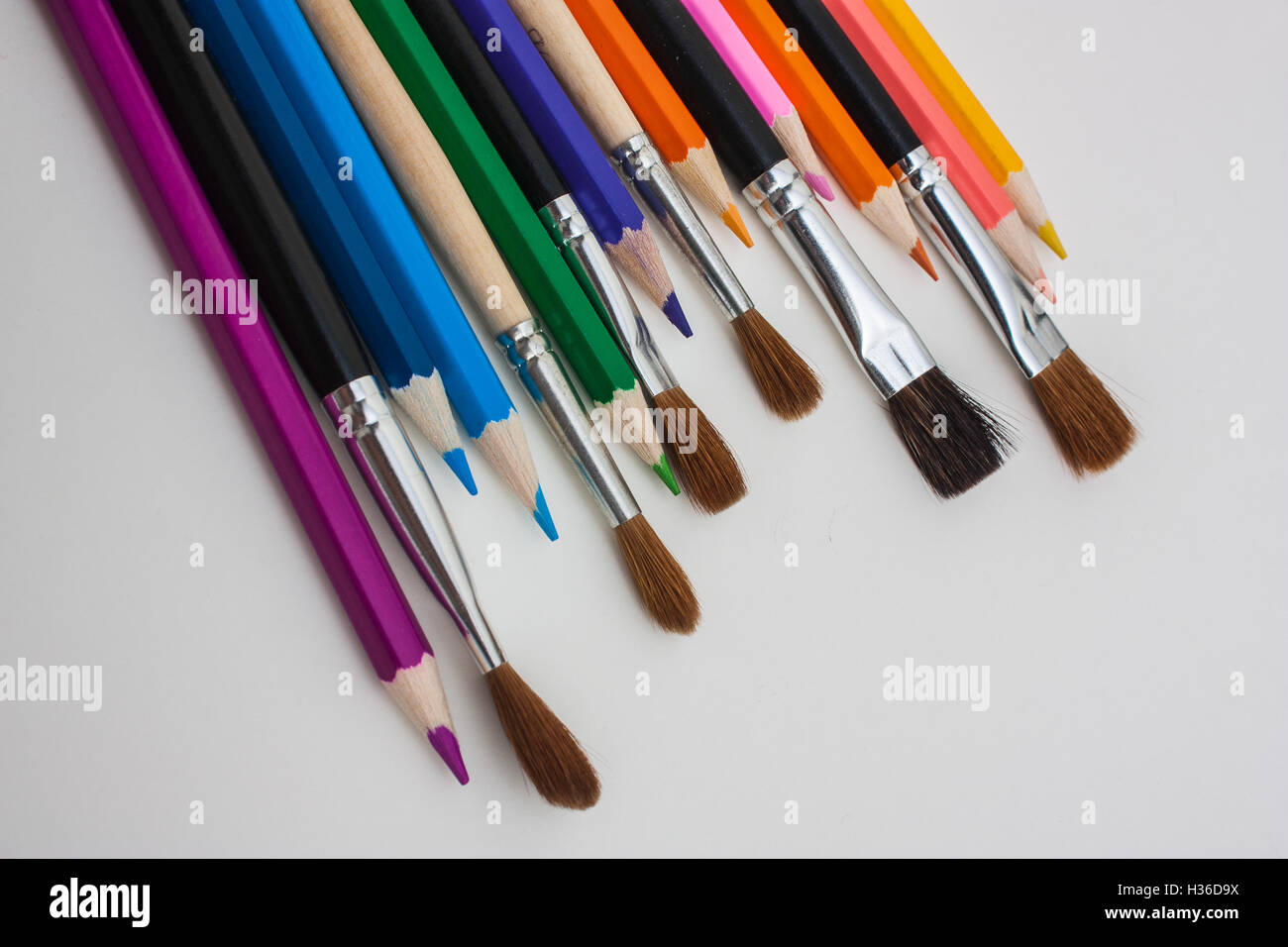 drawing tools Stock Photo