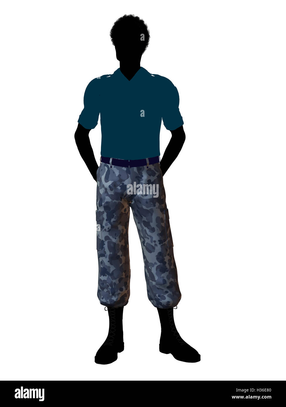 African american gi soldier hi-res stock photography and images - Alamy