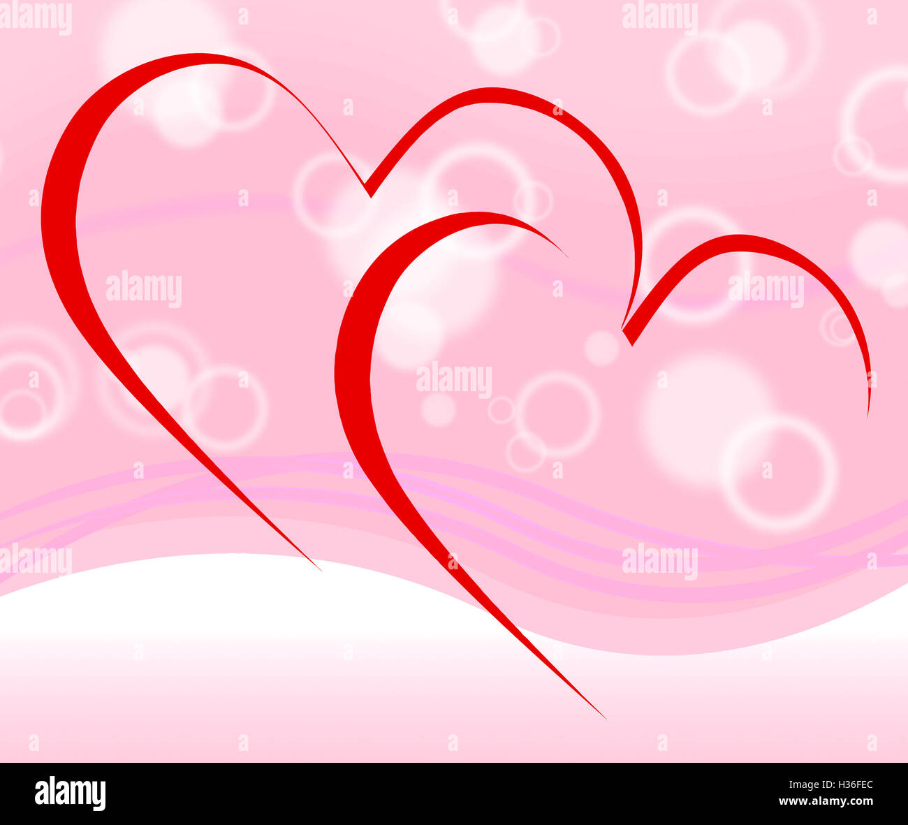 Intertwined Hearts Mean Dating Proposal And Engagement Stock Photo Alamy