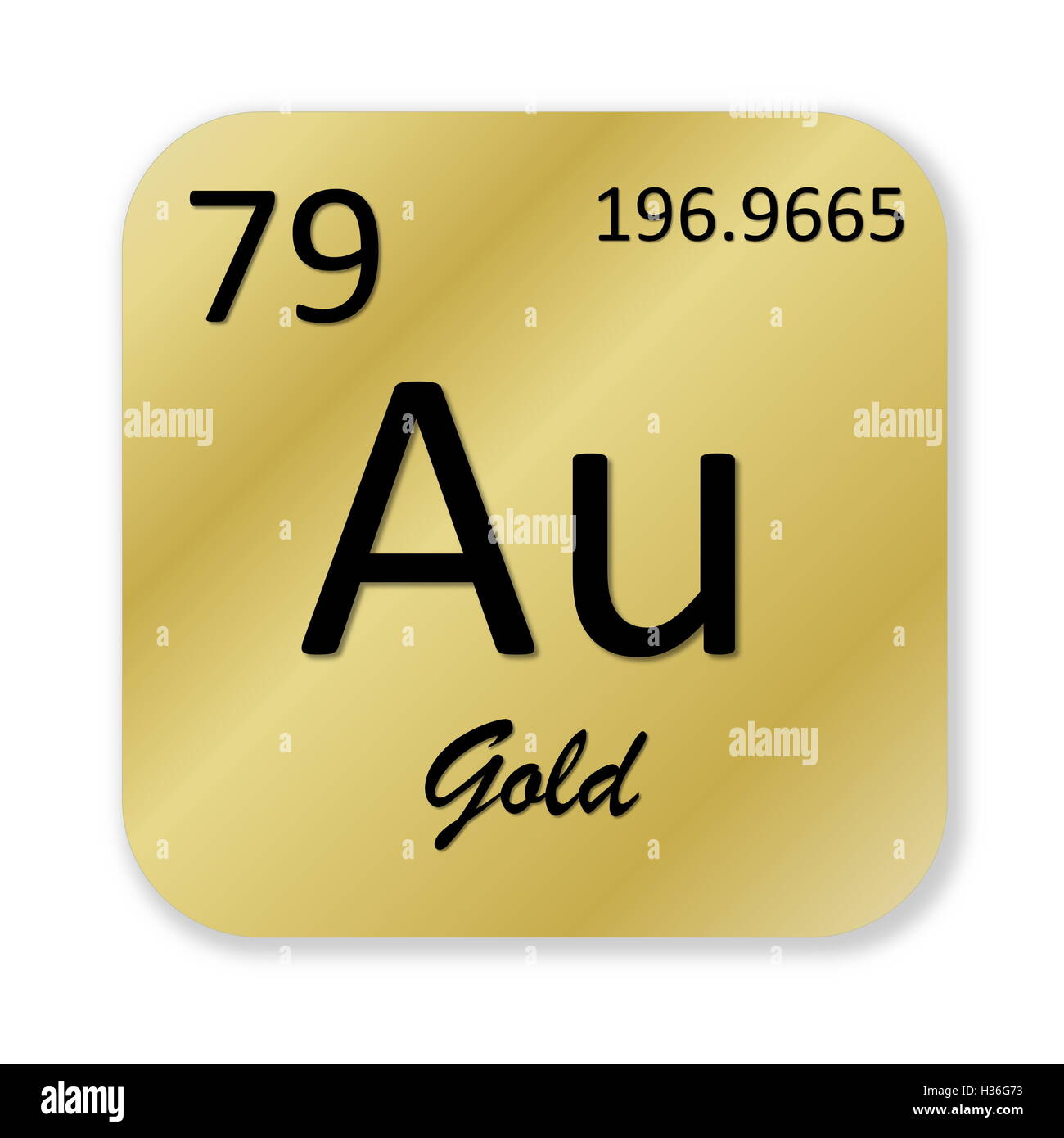 Gold element Stock Photo