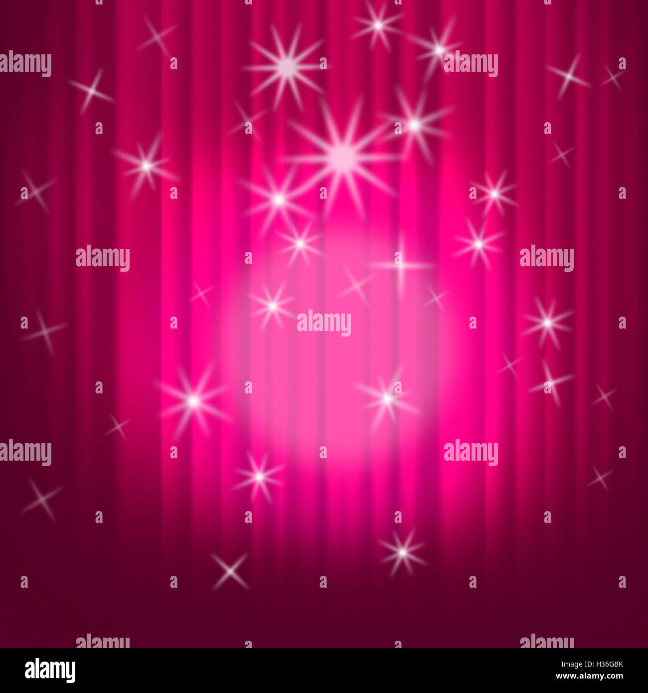 Closed Curtains Background Shows Theatre Performance Or Stage Stock Photo