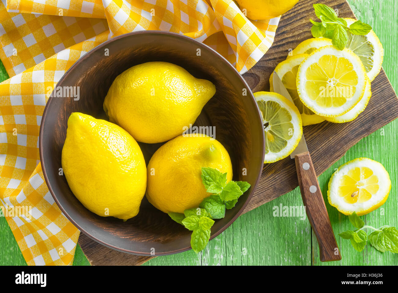 Lemons Stock Photo