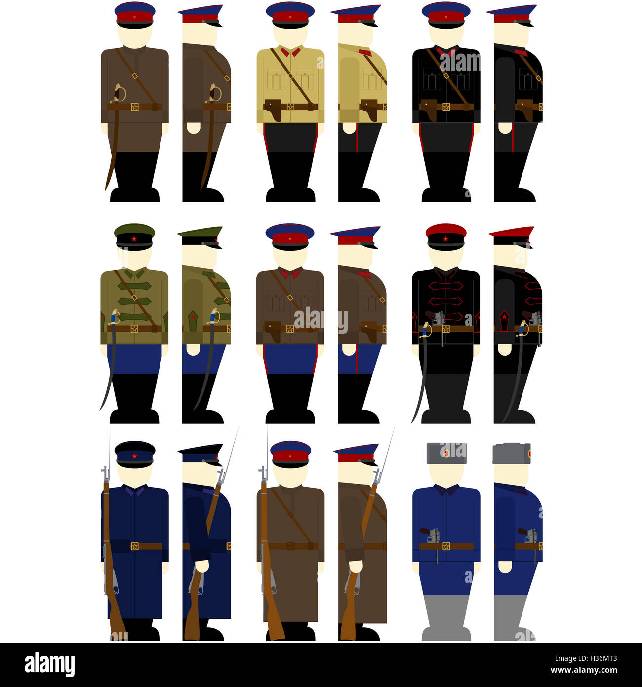 Nkvd uniform hi-res stock photography and images - Alamy