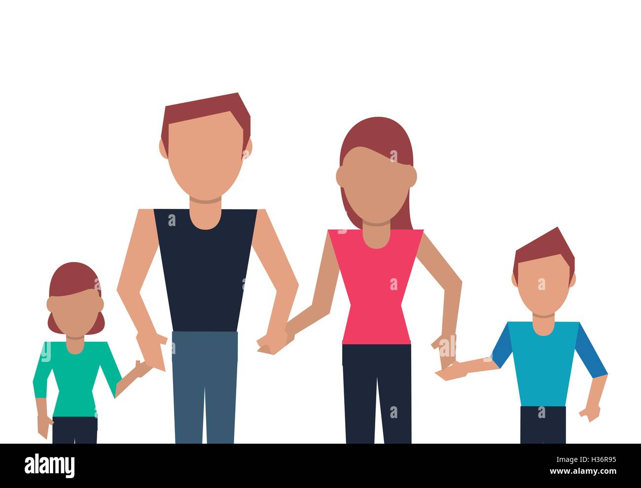 traditional family image Stock Vector Image & Art Alamy