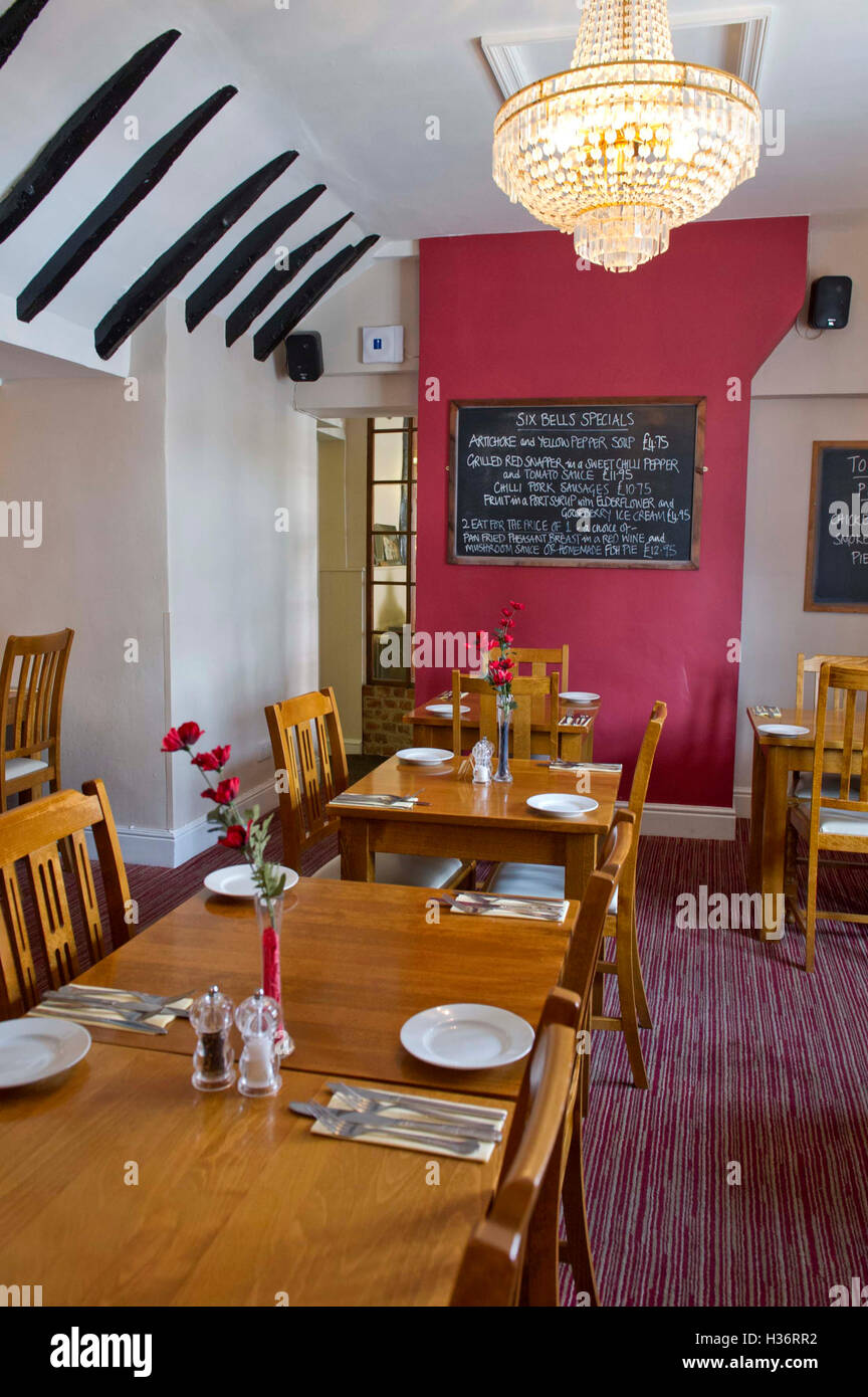 The Six Bells public house, Fulbourn, Cambridgeshire, UK Stock Photo