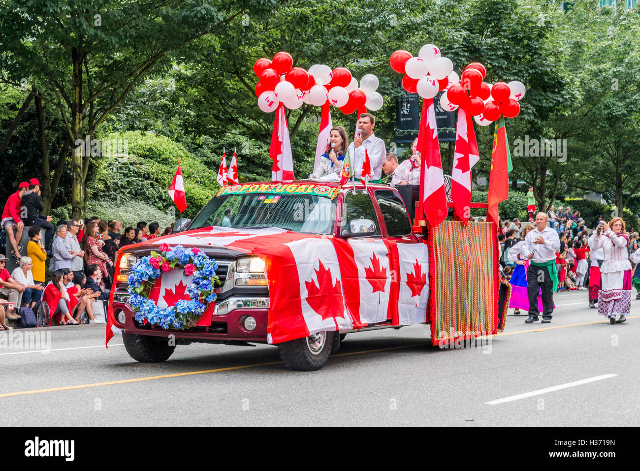 Canada Day Parade 2024 Vancouver Josy Bernadette