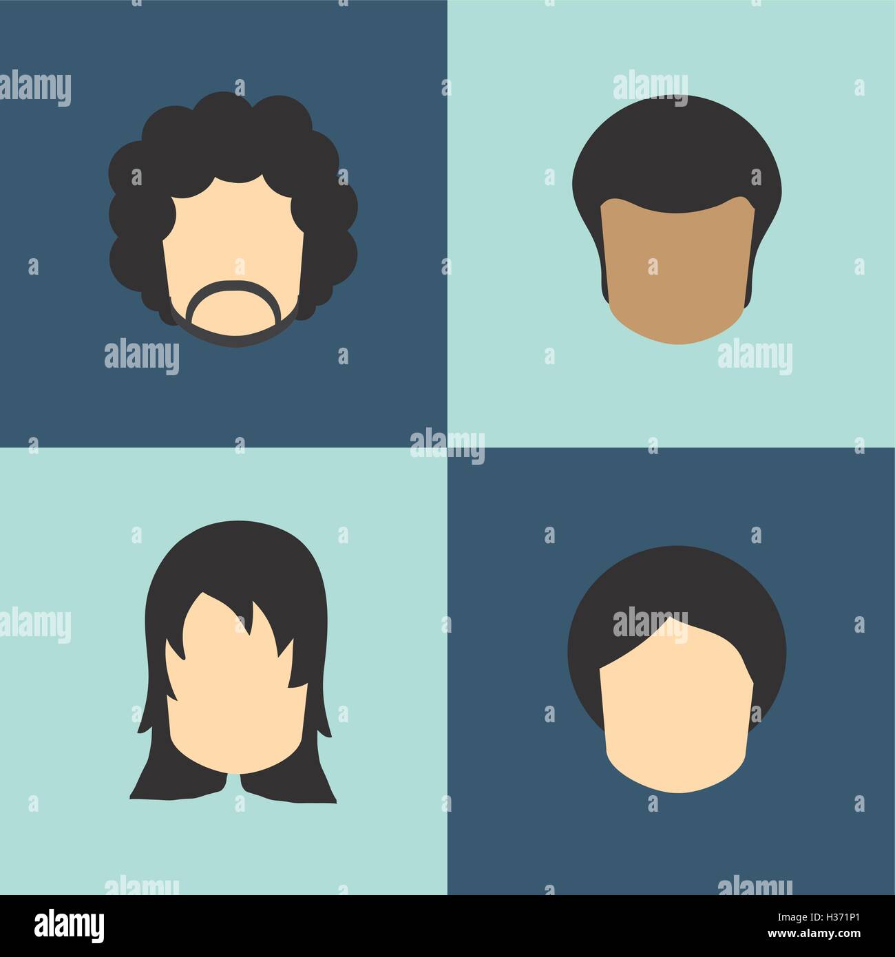 assorted people icons image Stock Vector Image & Art Alamy