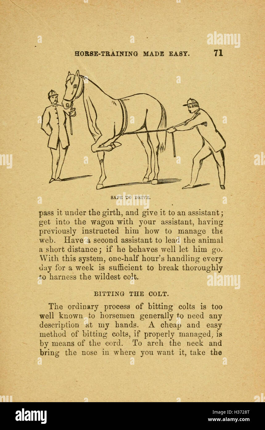 Page 71 of 'Gleason's Horse Training Made Easy' provides step-by-step ...