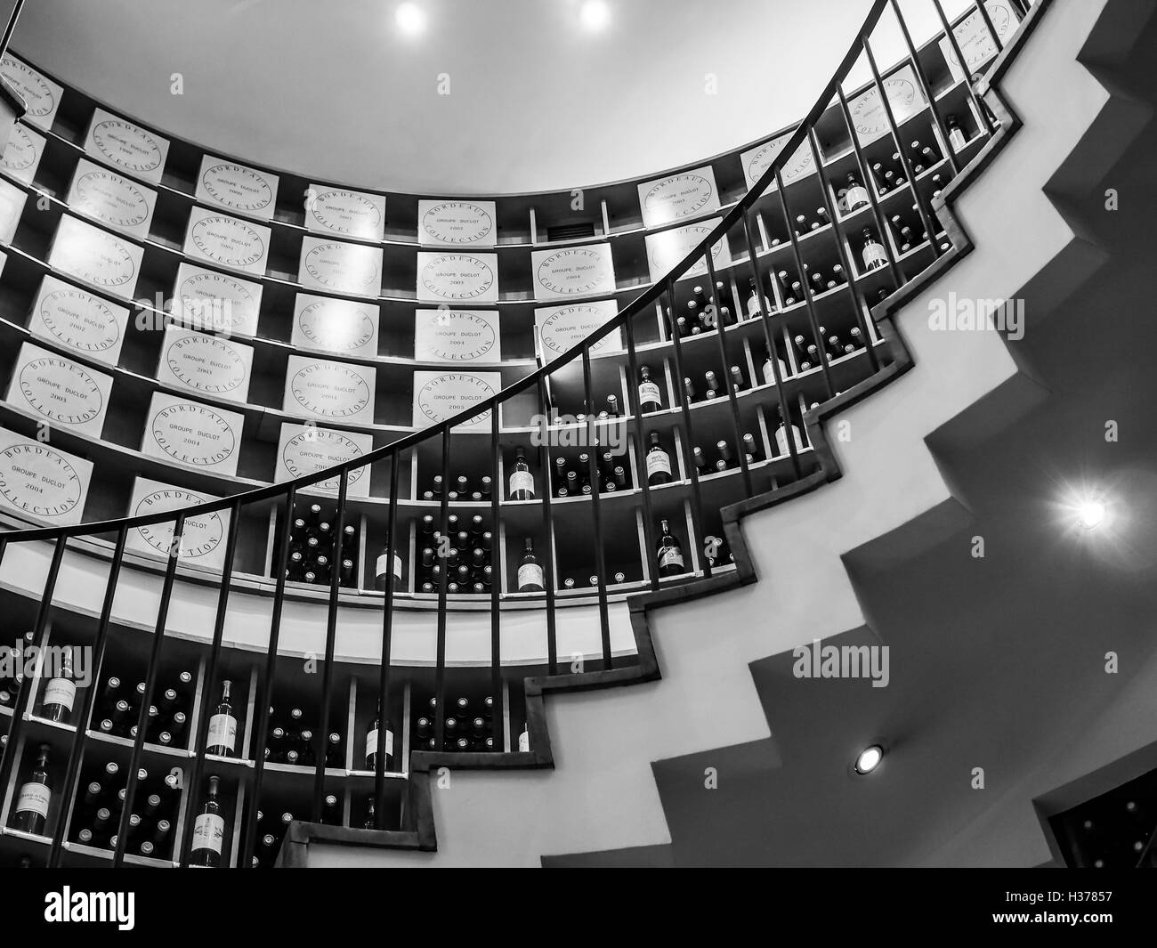 Interior racks Black and White Stock Photos & Images - Alamy