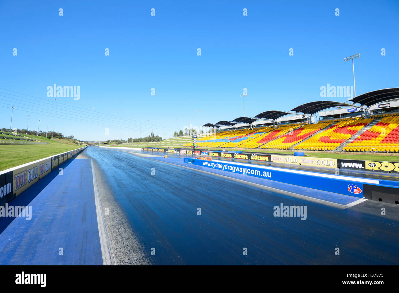 Sydney Dragway, Eastern Creek, New South Wales, NSW, Australia Stock