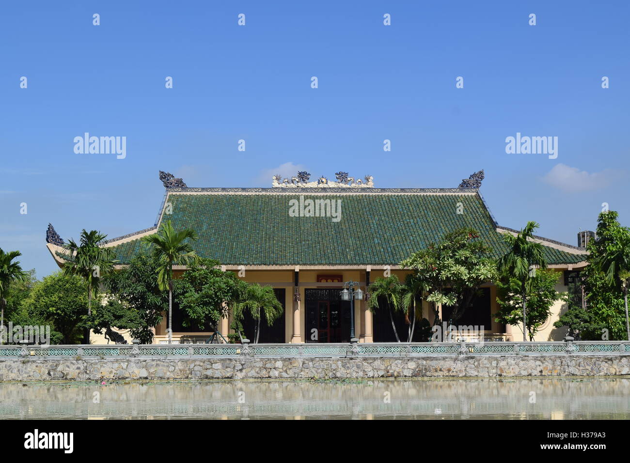 The Memorial of Literature Tran Bien temple in Dong Nai, vietnam Stock Photo