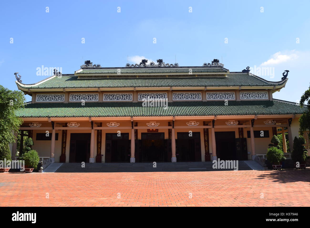 The Memorial of Literature Tran Bien temple in Dong Nai, vietnam Stock Photo