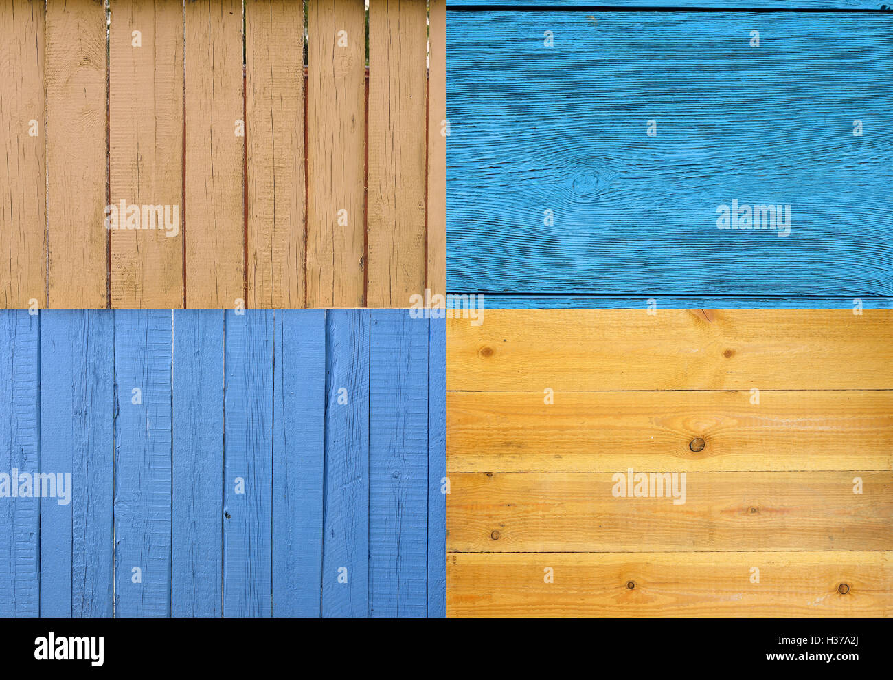 collection-of-wooden-planks-stock-photo-alamy