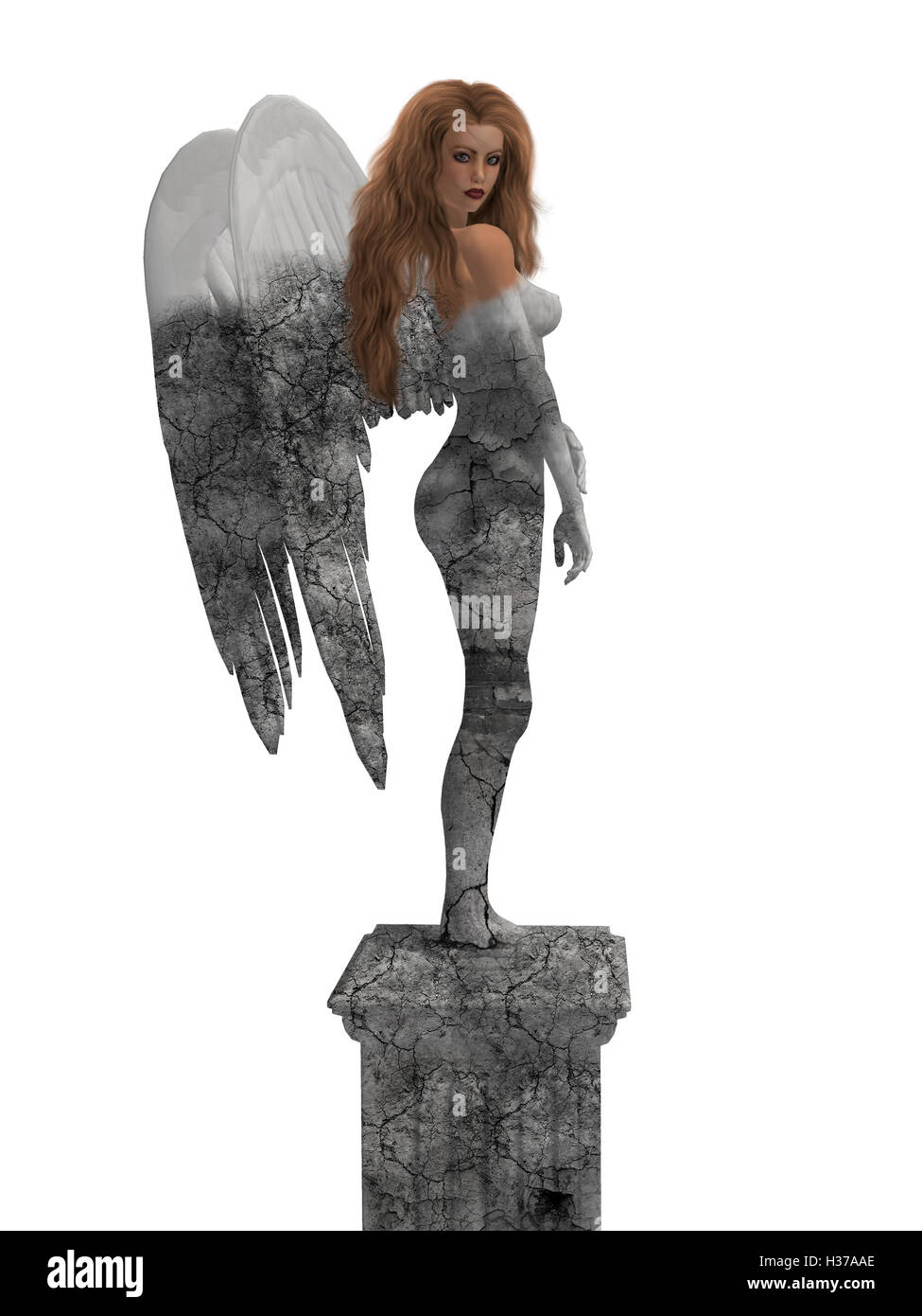 Angel Statue Stock Photo