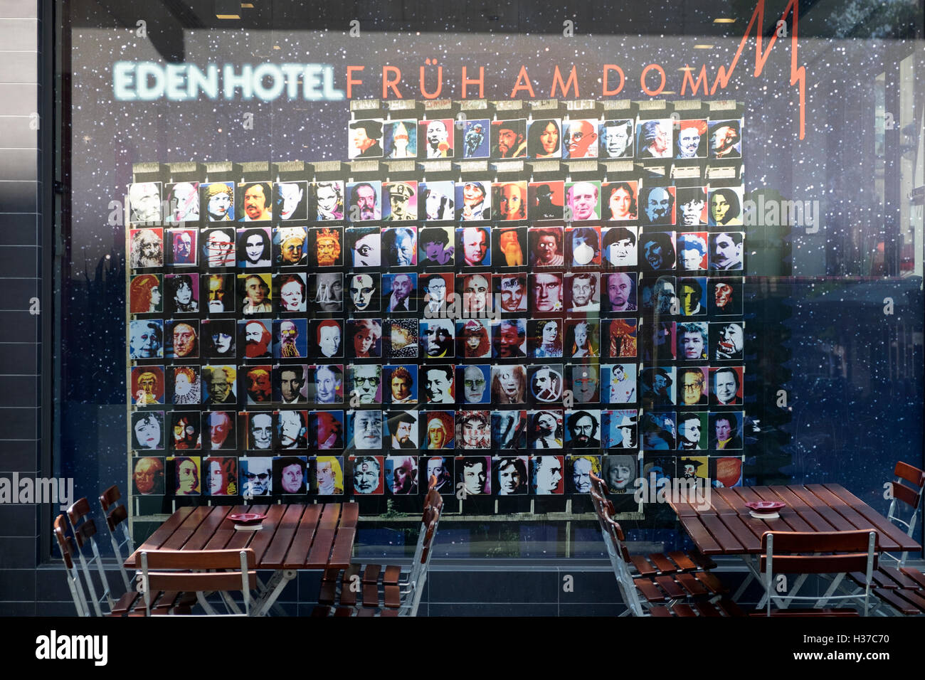 Eden Hotel Cologne Germany Stock Photo