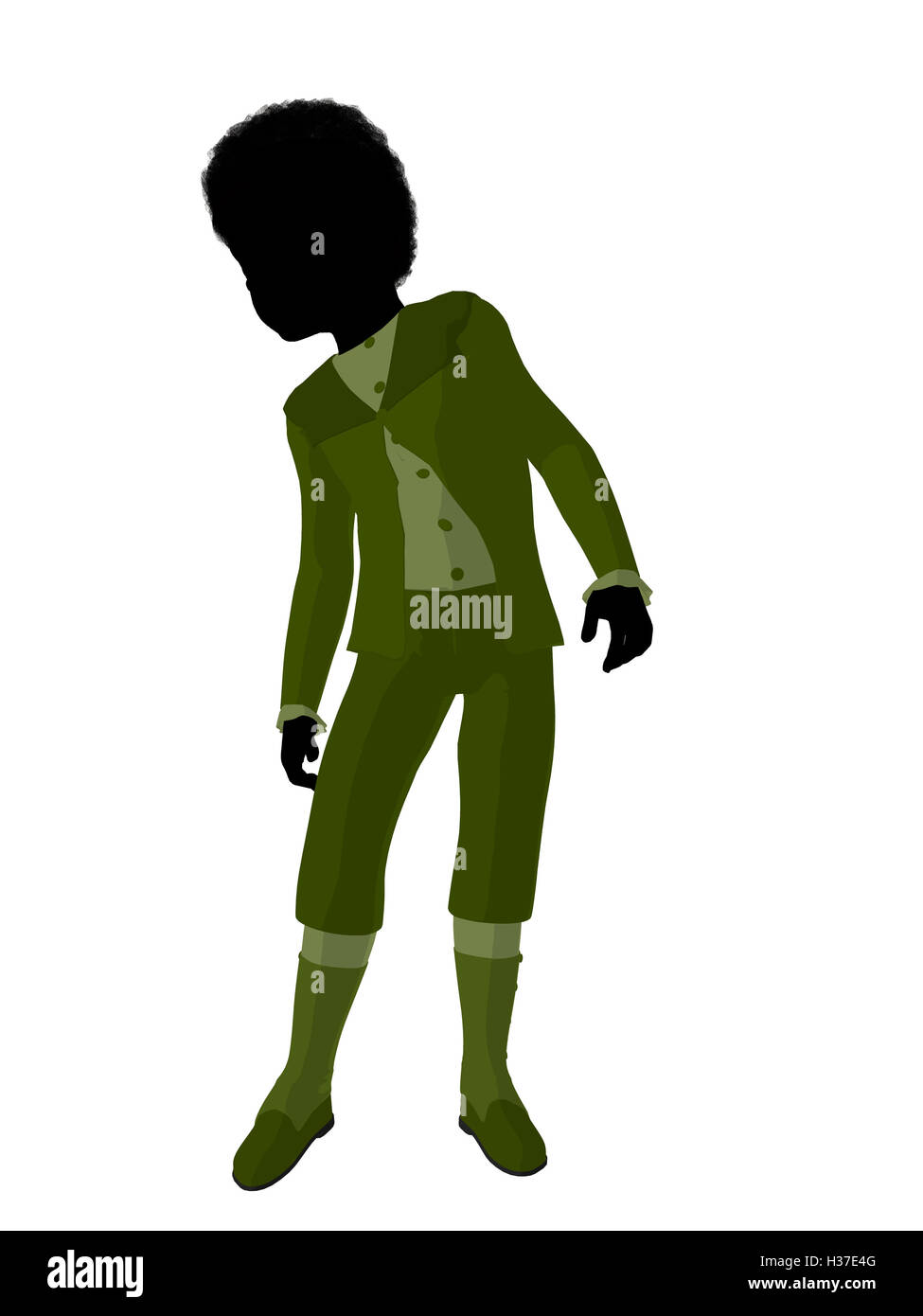 African american boy vintage Cut Out Stock Images & Pictures - Alamy
