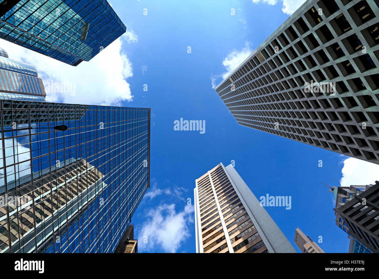 Modern Office Building In Central Hong Kong Stock Photo - Alamy