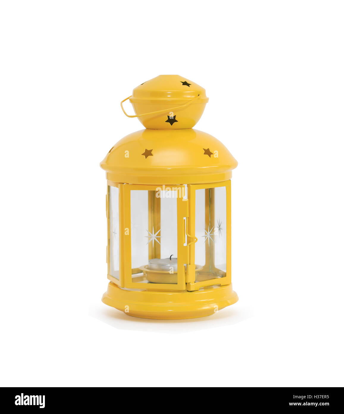 Lantern With Candle Stock Photo Alamy