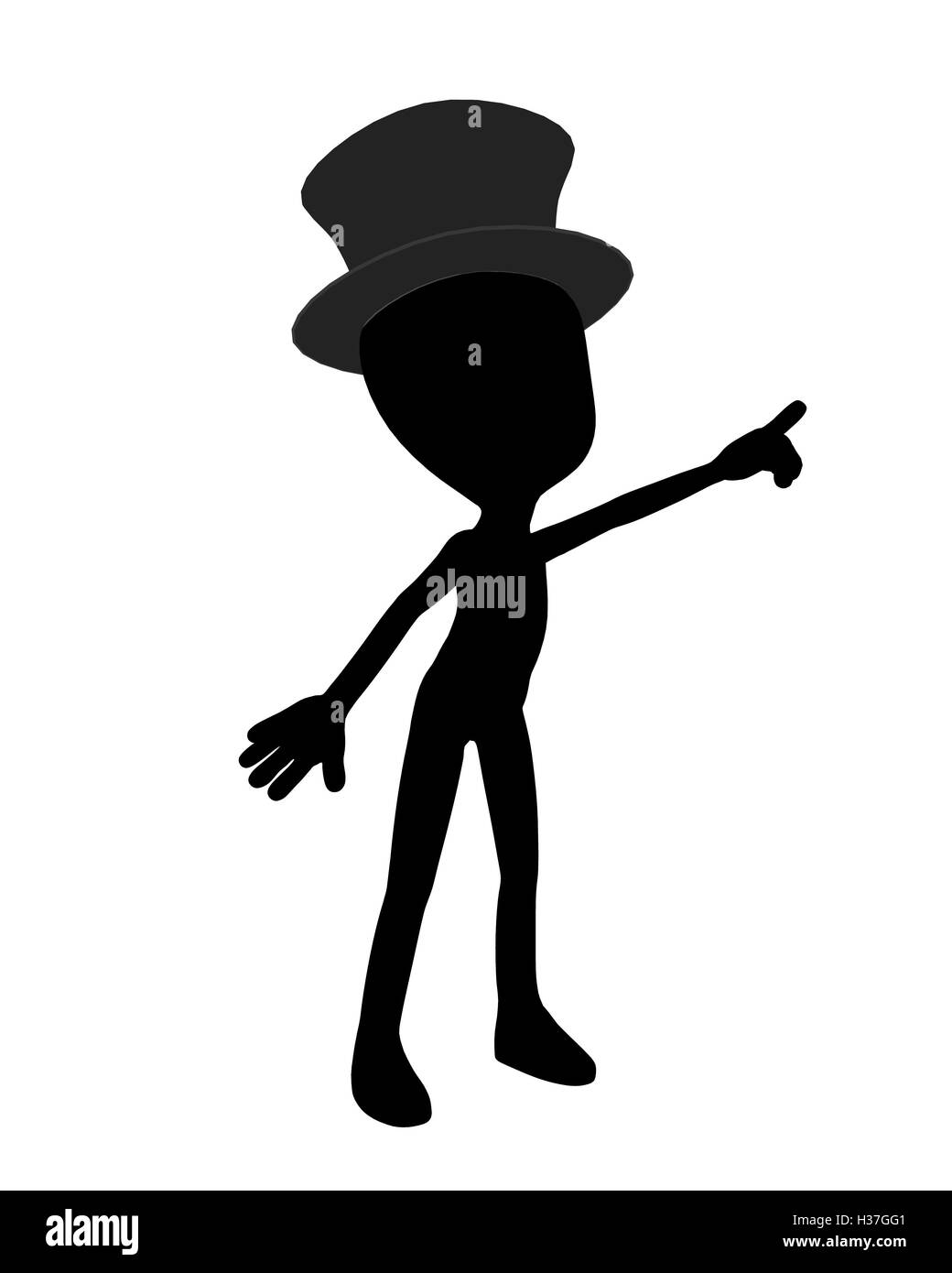 black hat guy