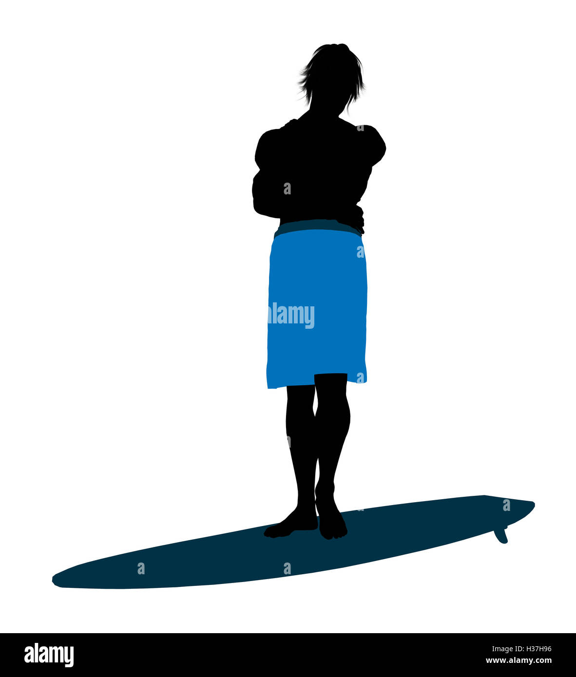 Surfer Stock Illustration - Download Image Now - Surfing, Retro Style, In  Silhouette - iStock