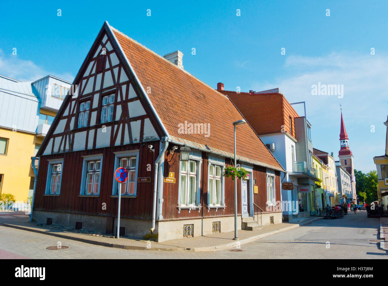 Houses, with architectural monument Citizen's Residence, from 18th