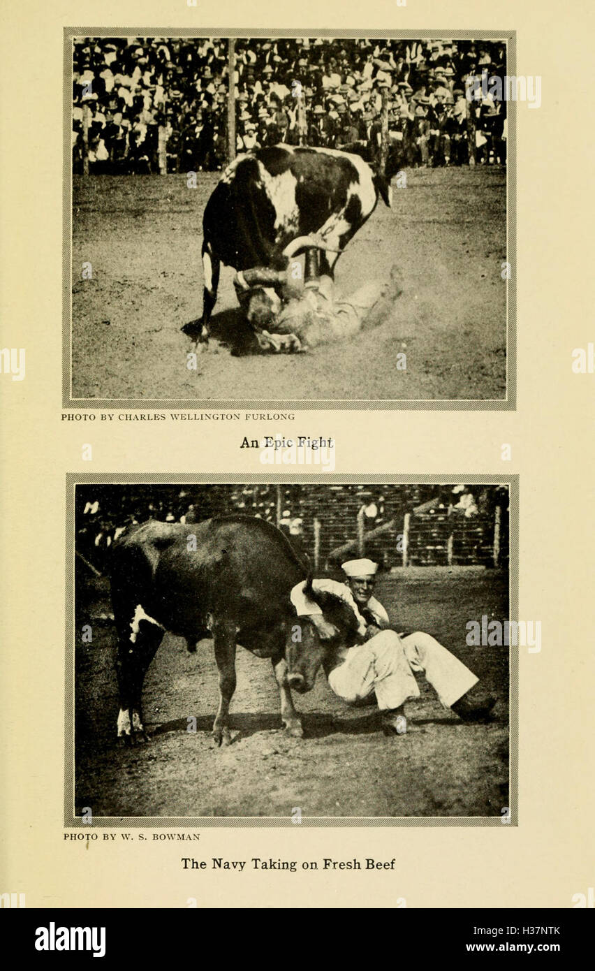 First Bull Riding Event This text provides insight into the history and practices of rodeo ...