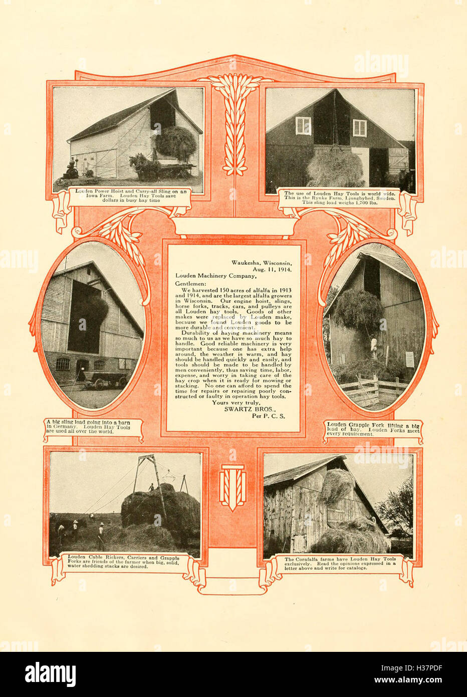 Louden hay hires stock photography and images Alamy