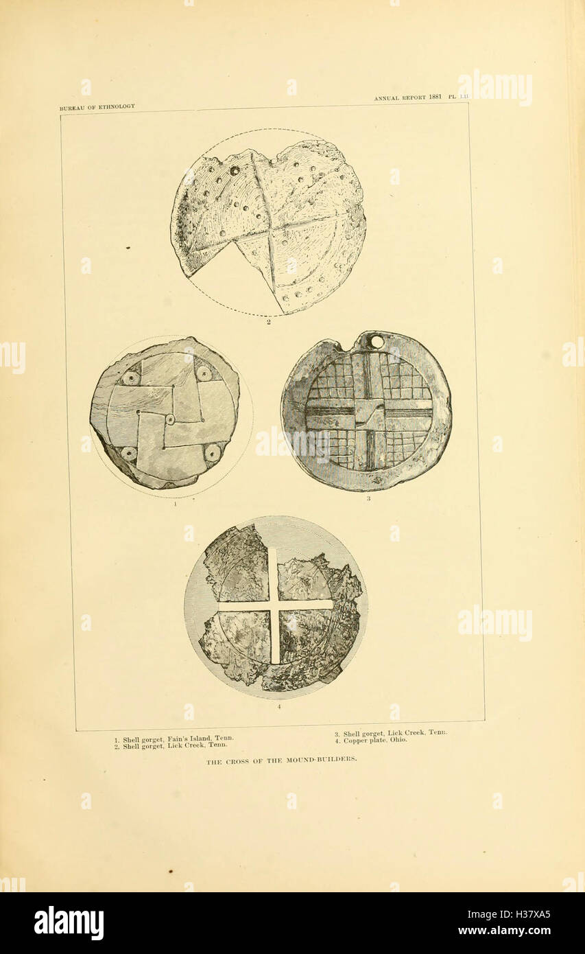 Art in shell of the ancient Americans BHL112 Stock Photo - Alamy
