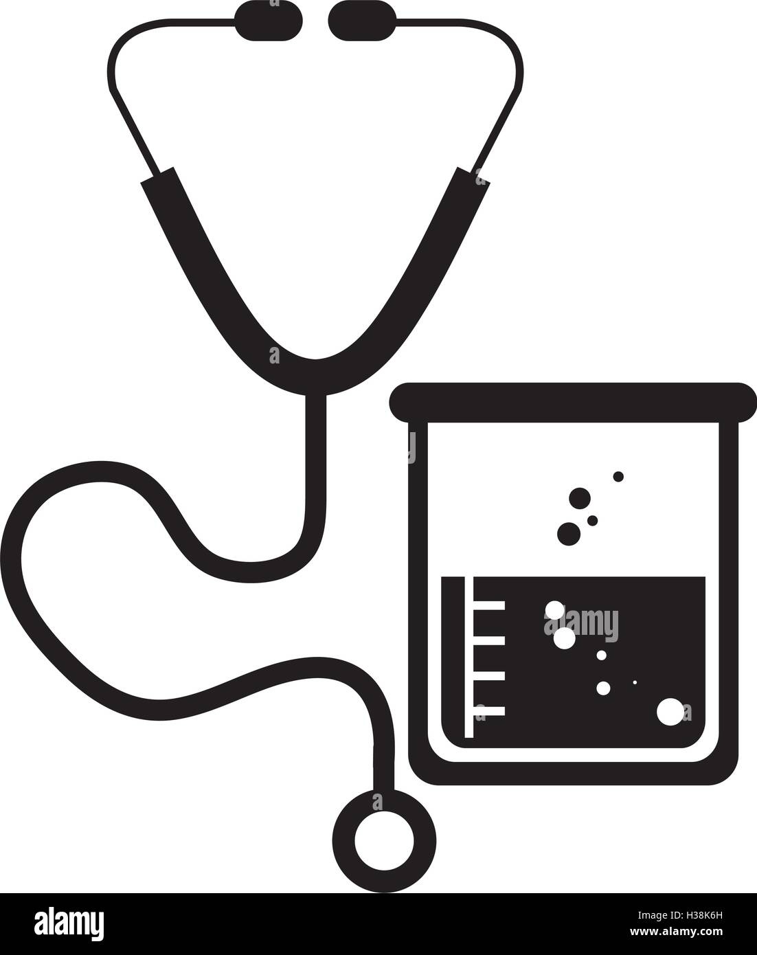 stethoscope medical tool Stock Vector Image & Art - Alamy