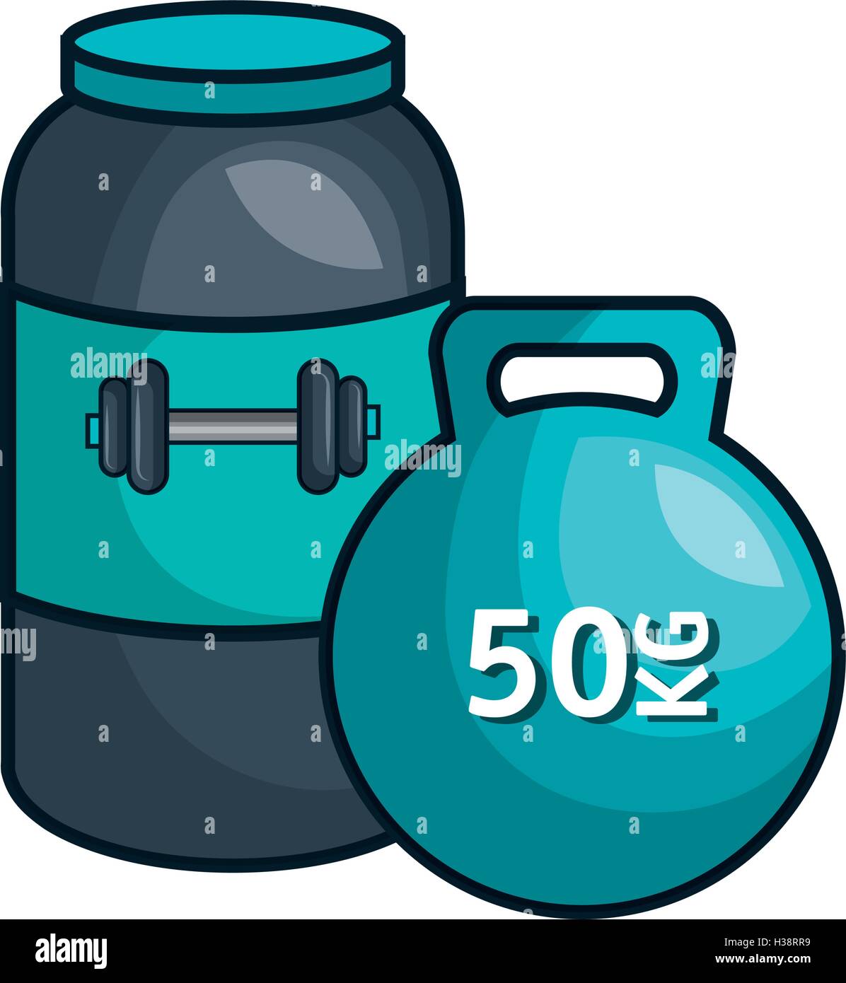 sport gym equipment Stock Vector Image & Art - Alamy